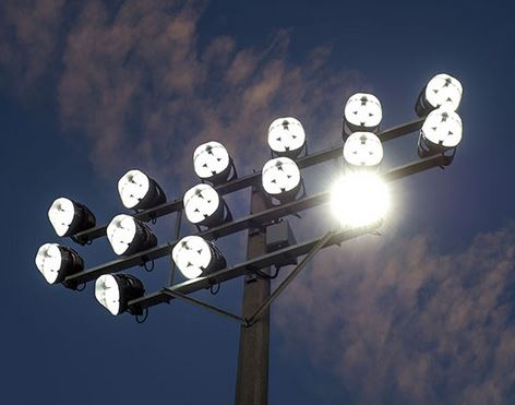 outdoor stadium lights