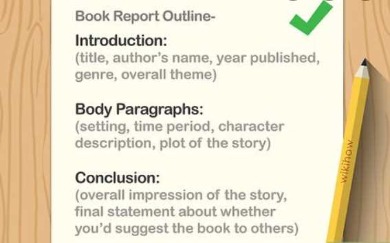 How to write a book report