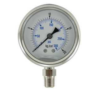 Things related to the oil-filled pressure gauges