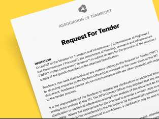 Get your Tender applications right!