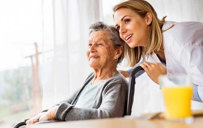 Looking at happiness levels between assisted living and nursing homes