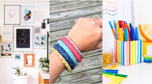 10 DIY Crafts You Can Make Using Customized Washi Tape