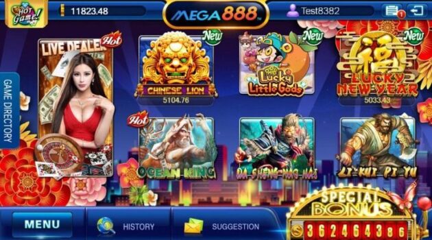Mega888 APK- Your Ultimate Guide to an Exciting Casino Experience